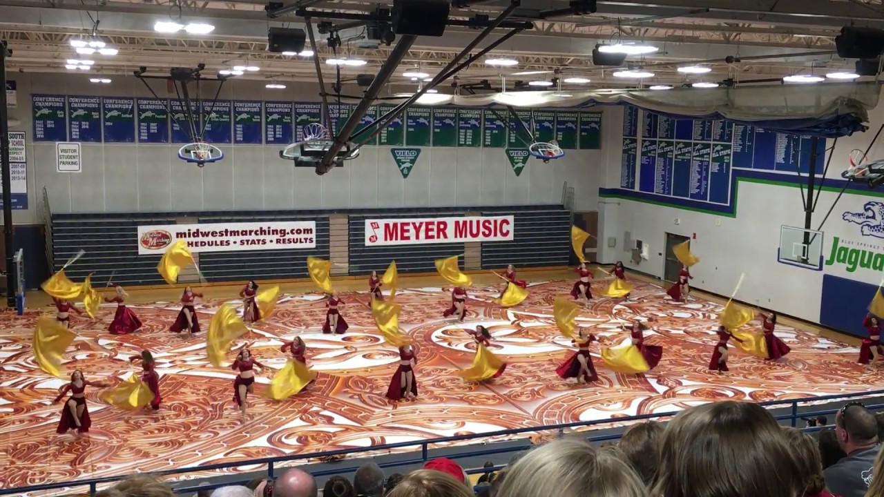 Blue Springs HS Varsity Winter Guard