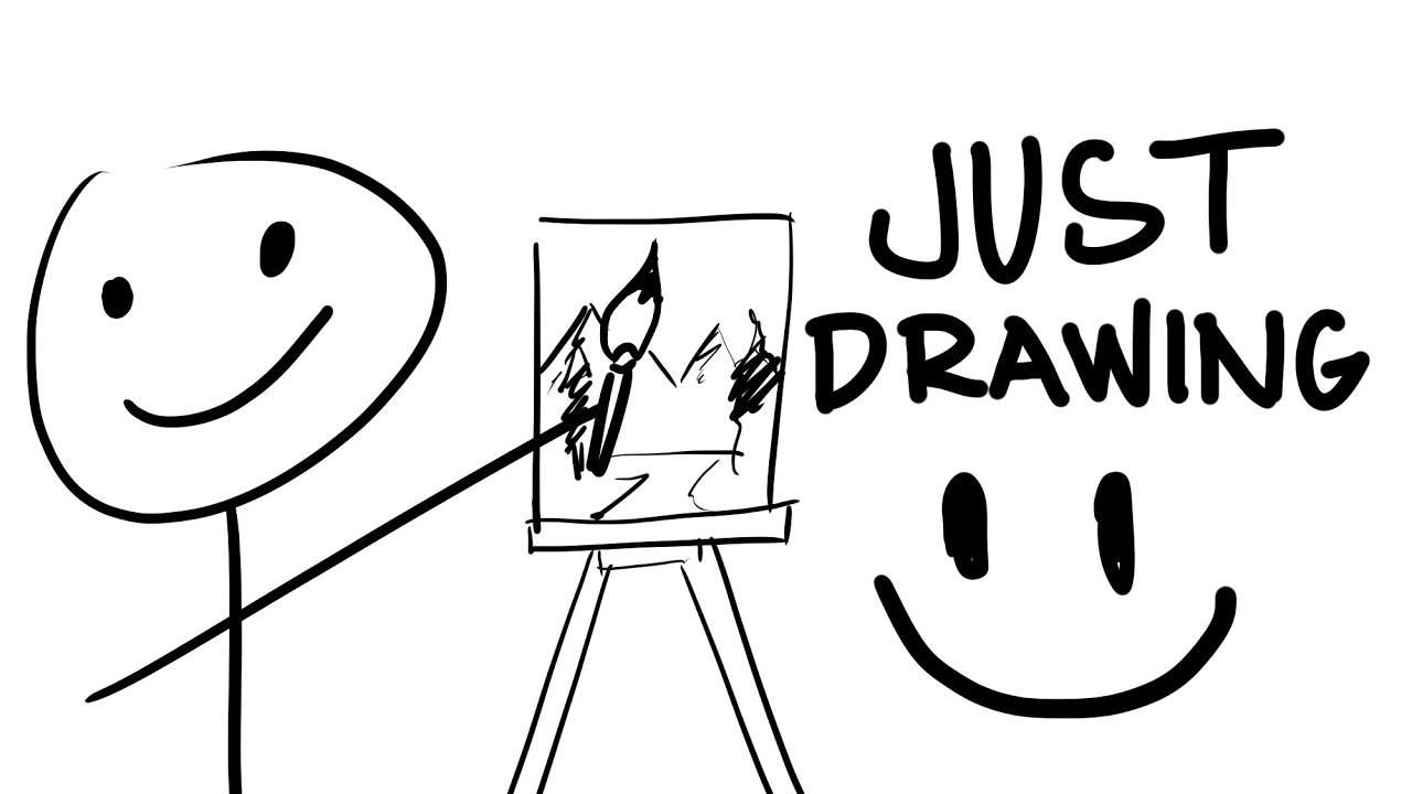 Just Drawing (pre-recorded stream)