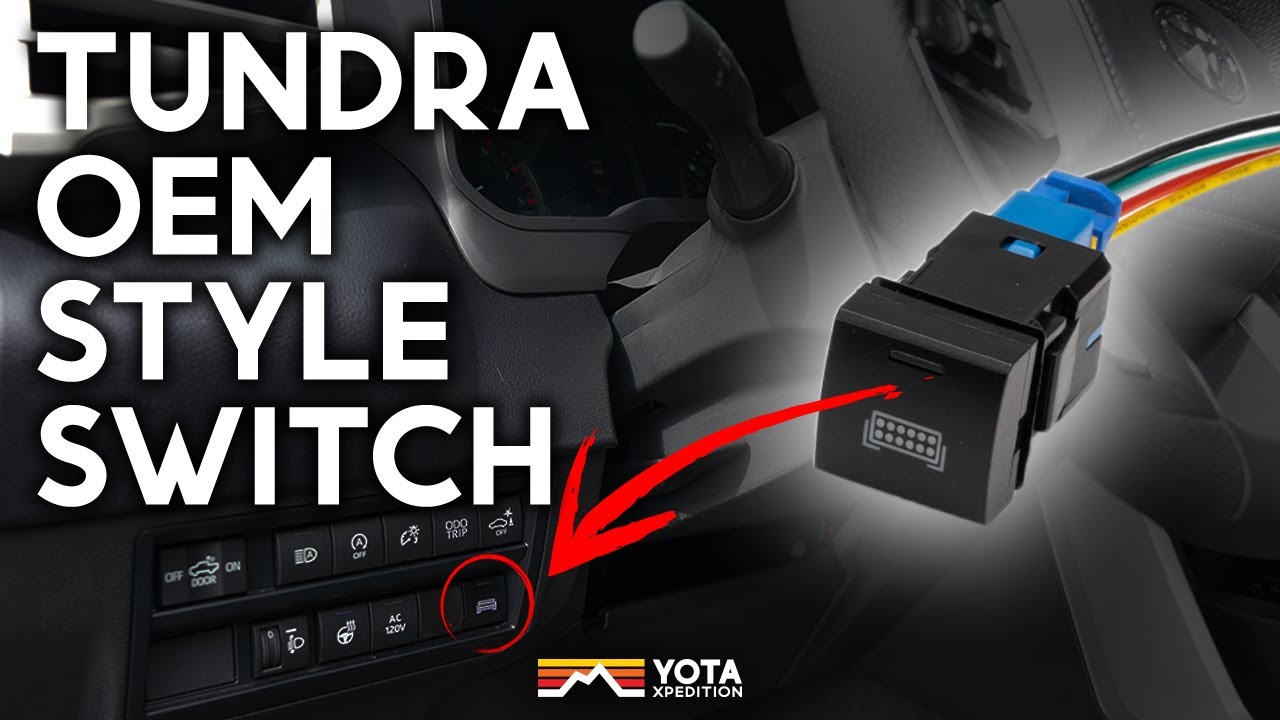 Step-by-Step Guide: Wiring a Light Bar on a Tundra with OEM Style Switch!