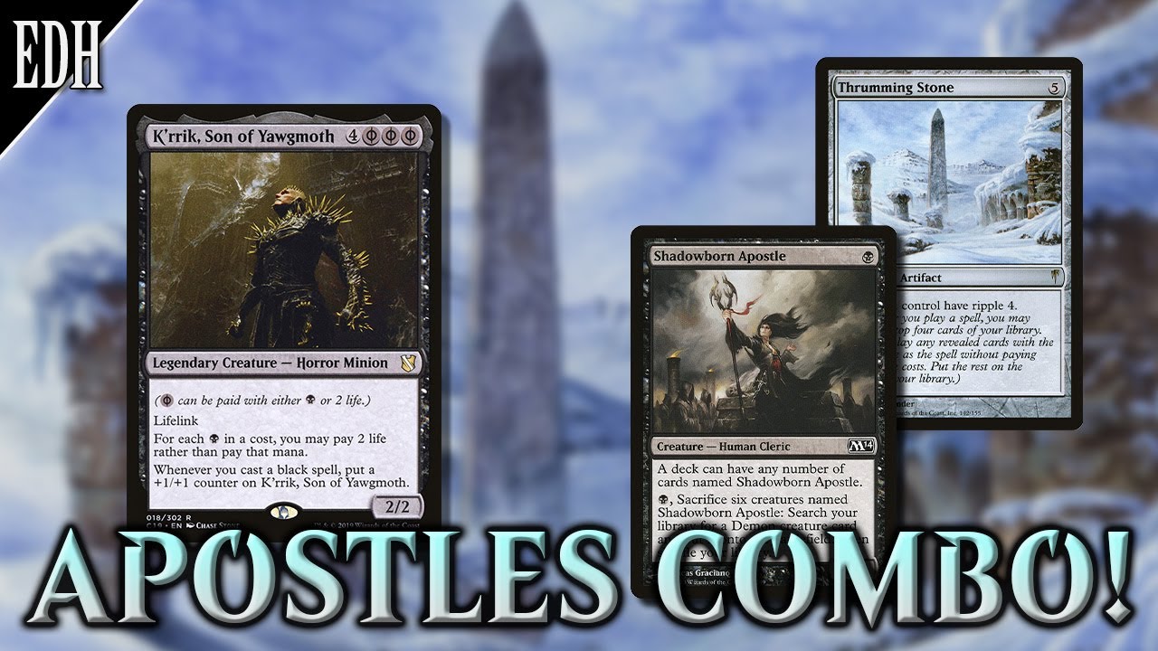 K'rrik Shadowborn Apostles | Commander EDH gameplay | eedi H tribalkai