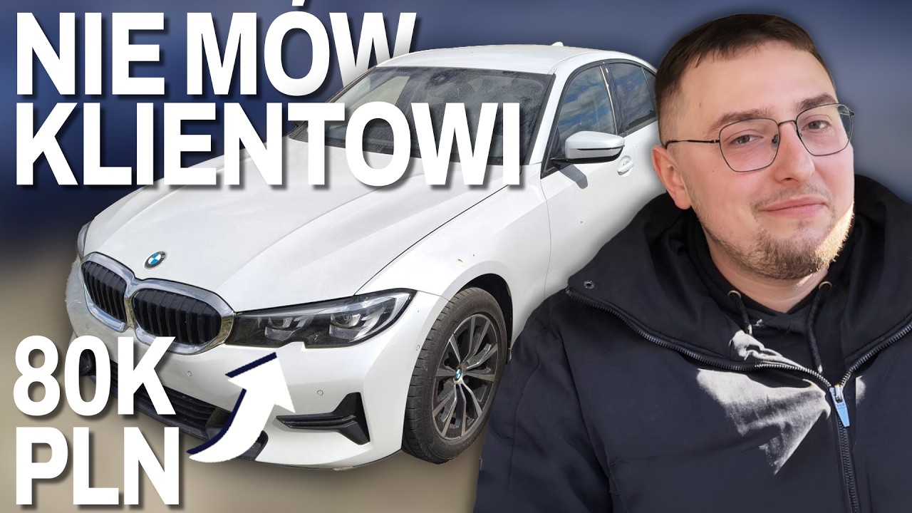 Tylko nie m&oacute;w klientowi - BMW 318i 2.0 Benzyna 156 KM 2022 rok 41000 km 80000 zł