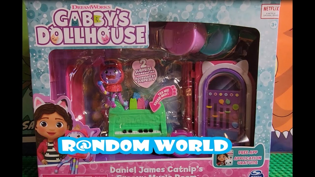 Gabby's Dollhouse Daniel James Catnip's Groovy Music Room Review  