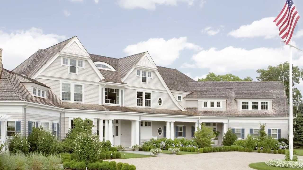 American shingle vacation home typifies an architectural style common to the Cape Cod region