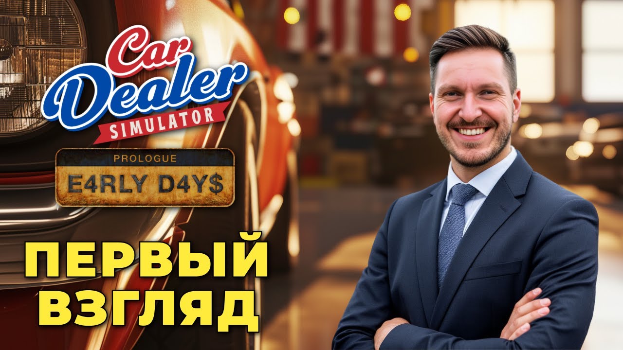 🚘 Устроился продавцом машин — Car Dealer Simulator: Prologue - Early Days