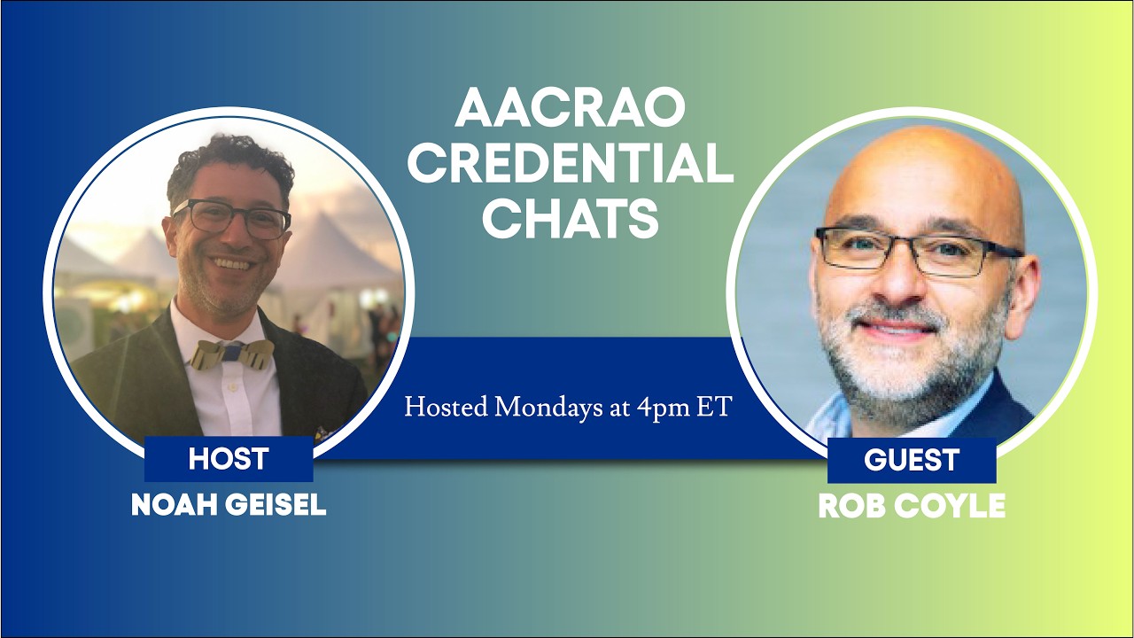 Credential Chat with Rob Coyle