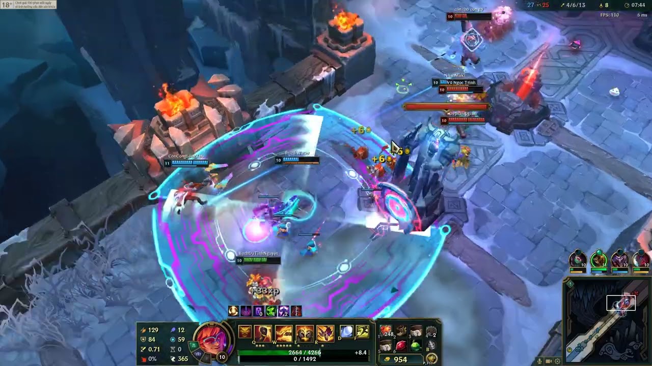 SETT LÕI ĐẸP + GĂNG BẢO THẠCH NHƯNG VẪN THUA - ARAM MAYHEM [ LEAGUE OF LEGENDS ]