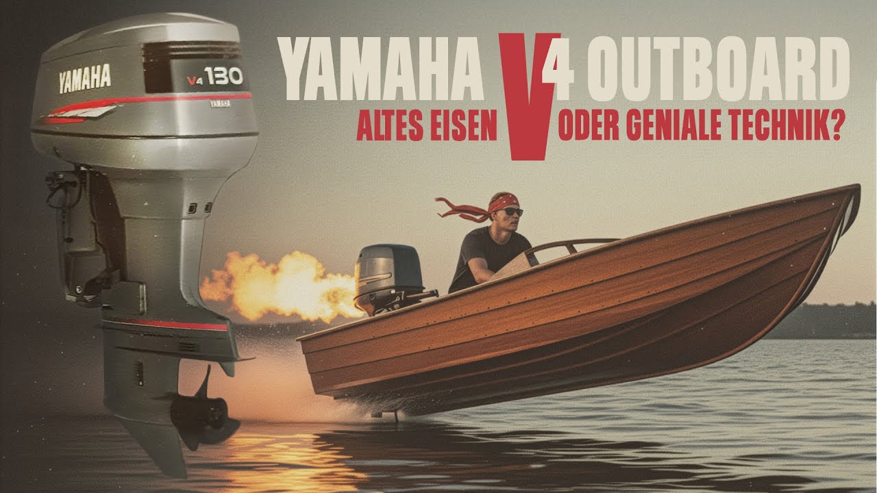 Das Boot Teil 1 | JWSport auf den Spuren von Yamaha | Speedboat mit V4 2-Stroke Outboard Retro Motor