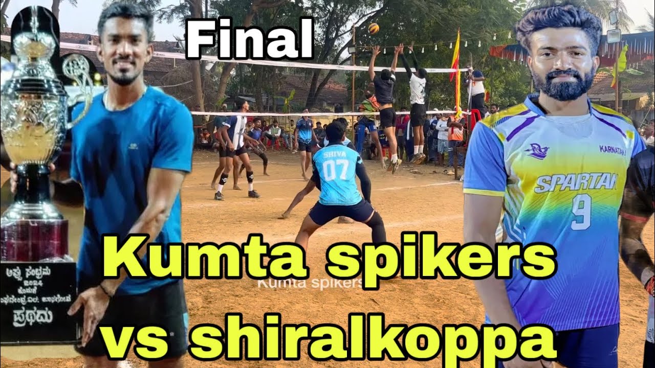  Final match Kumta spikers vs shiralkoppa 