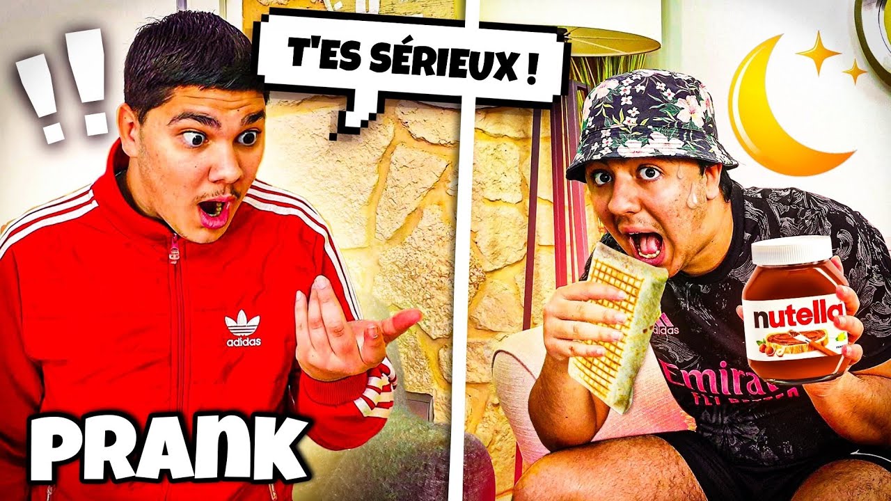 JE FAIS CROIRE À MON FRÈRE QUE JE MANGE PENDANT LE RAMADAN ! (GROSSE RÉACTION)