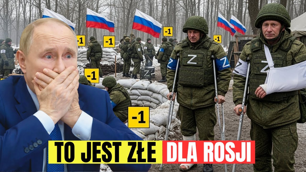 Rosyjska armia zamarza! Putin zostawia 710 tys. żołnierzy na śmierć