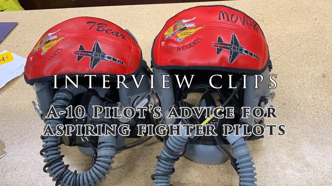 Advice for Aspiring Fighter Pilots From an A-10 Pilot | Interview Clips