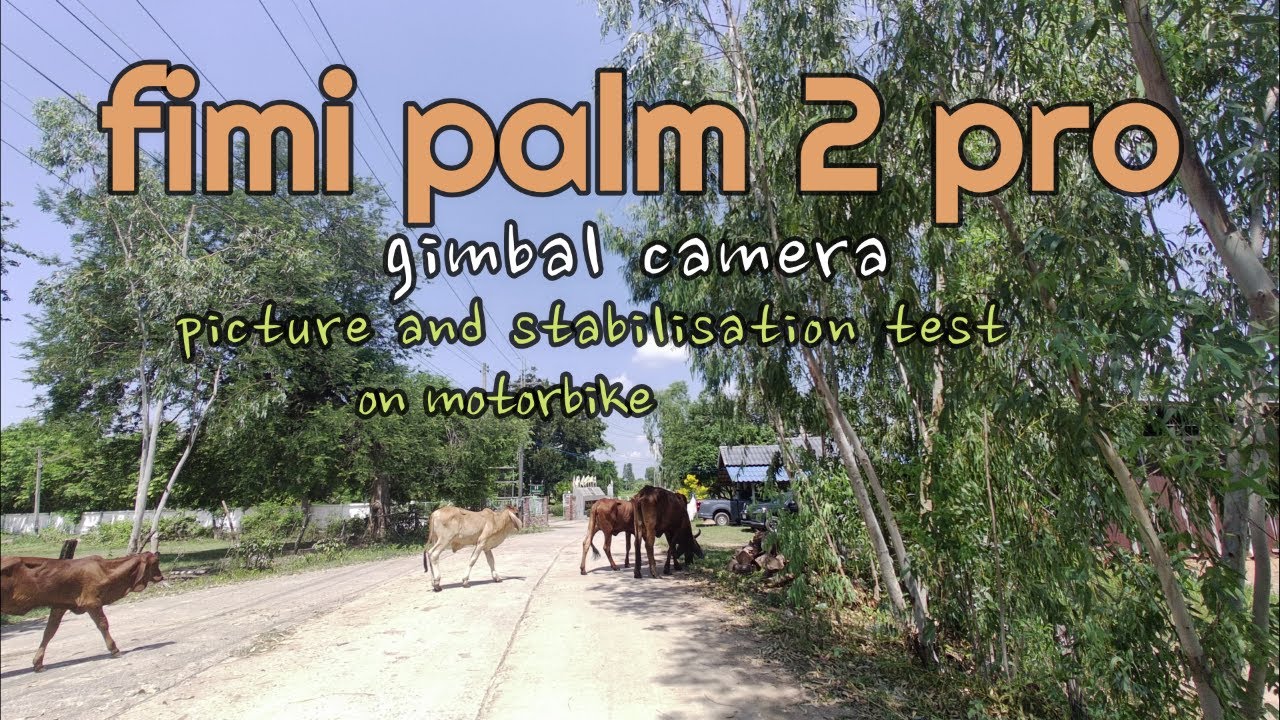 fimi palm 2 pro test picture and stabalisation in thailand