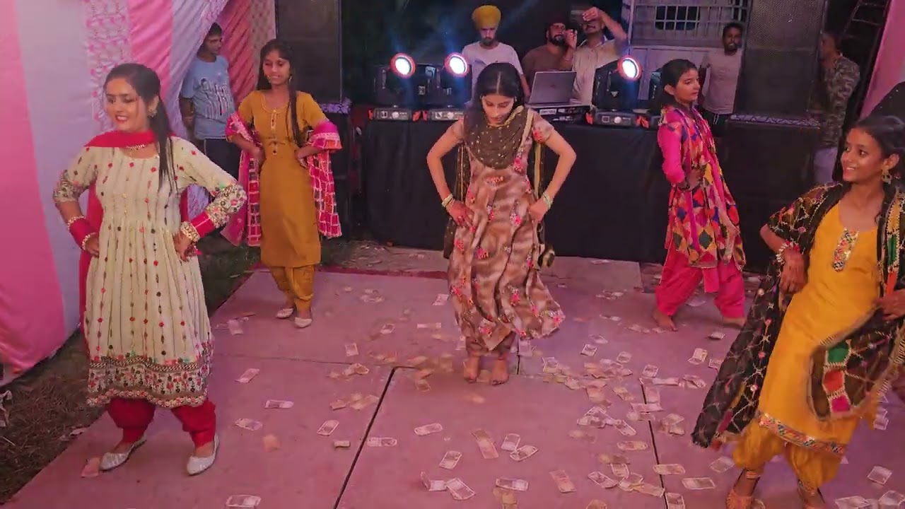 DJ Night Dance By Group of Girls