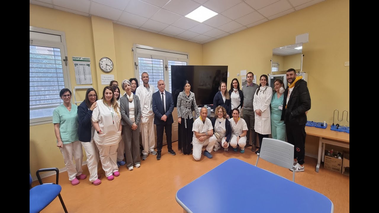 UN DONO PERCHE' NICOLA VIVA ANCORA NEL REPARTO DI NEURORIABILITAZIONE DELL'OSPEDALE SAN MARTINO