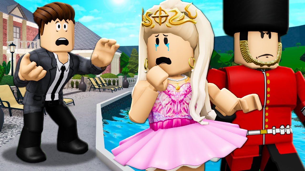 His Wife Was SECRETLY A Princess! (A Roblox Movie)