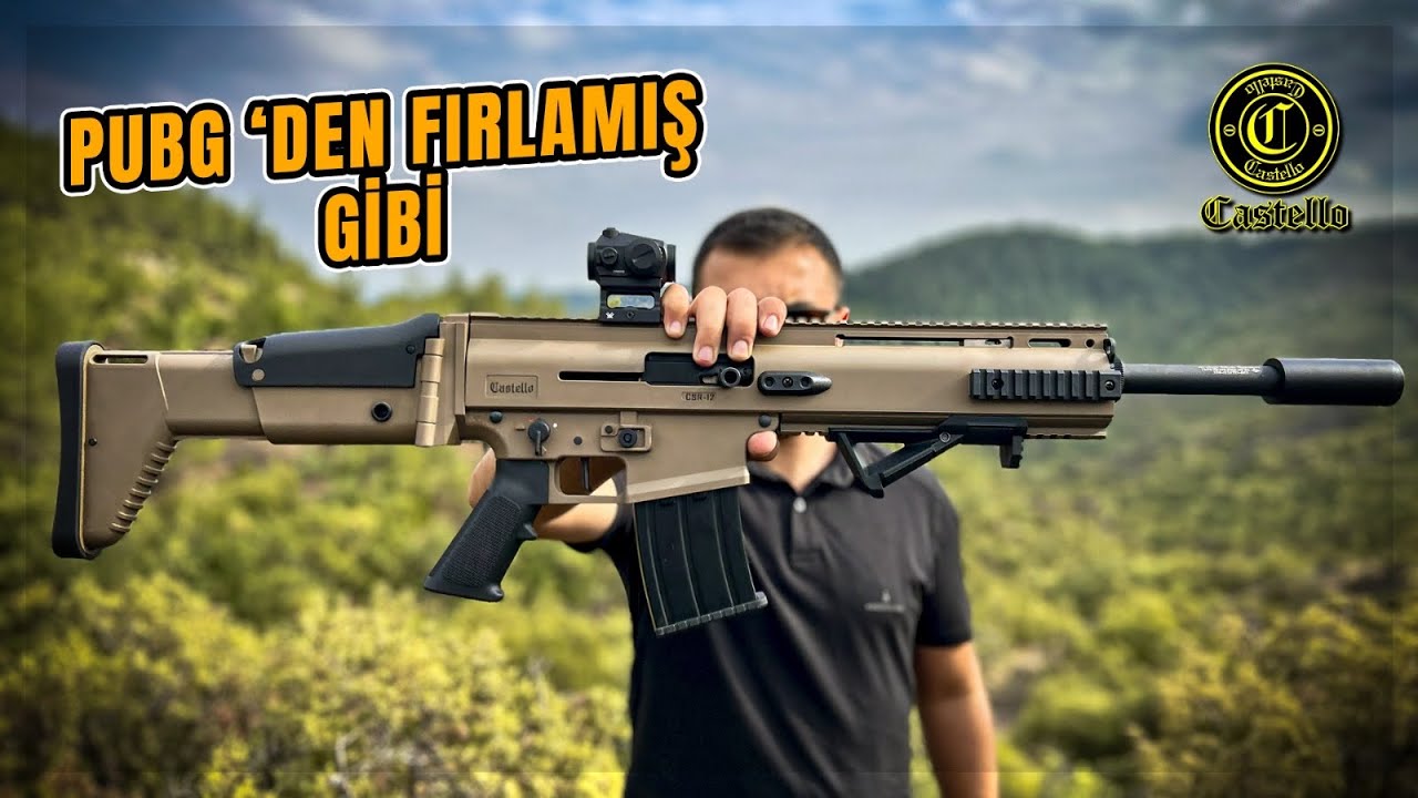 Castello CSR-12 İnceleme & Atış Testi — SCAR Görünümlü Yivsiz