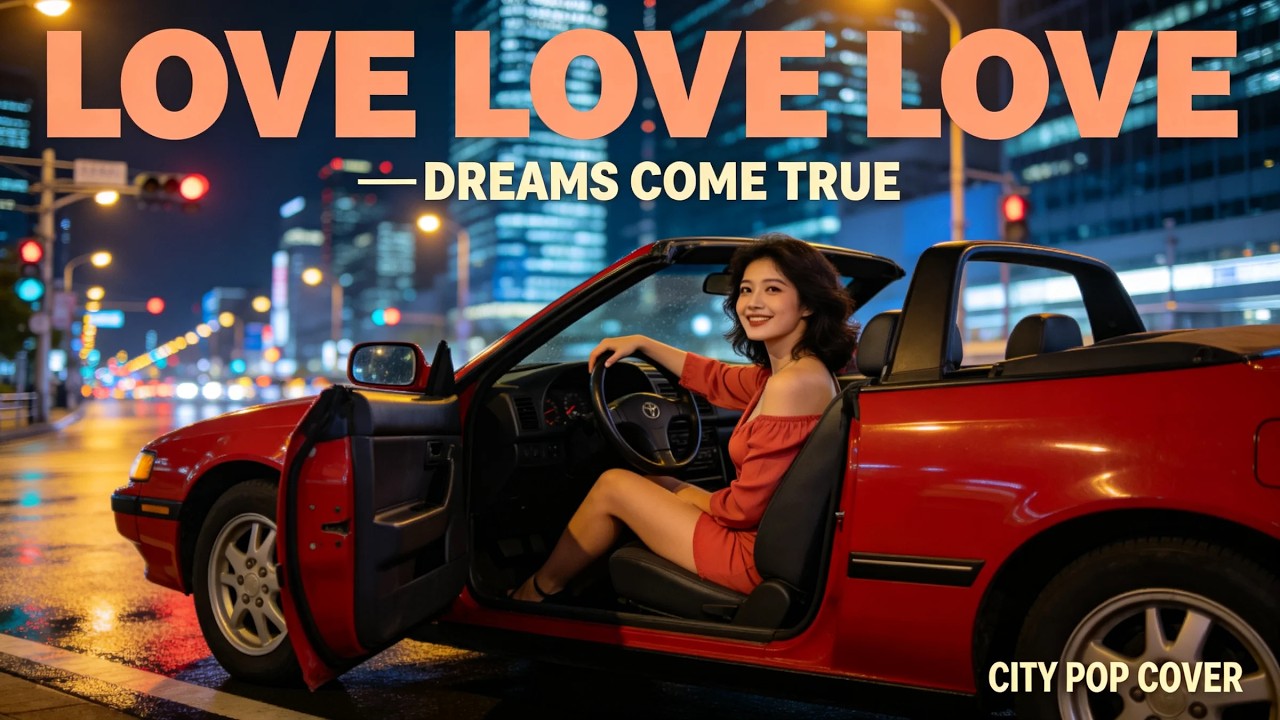 LOVE LOVE LOVE／DREAMS COME TRUE（City Pop Cover）｜まっすぐな愛があふれる