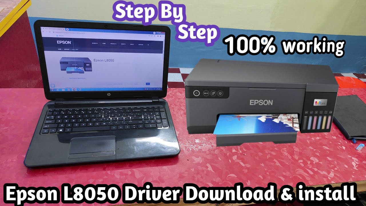 Epson L8050 Printer Driver Download and install | Epson L8050 Printer Software Download