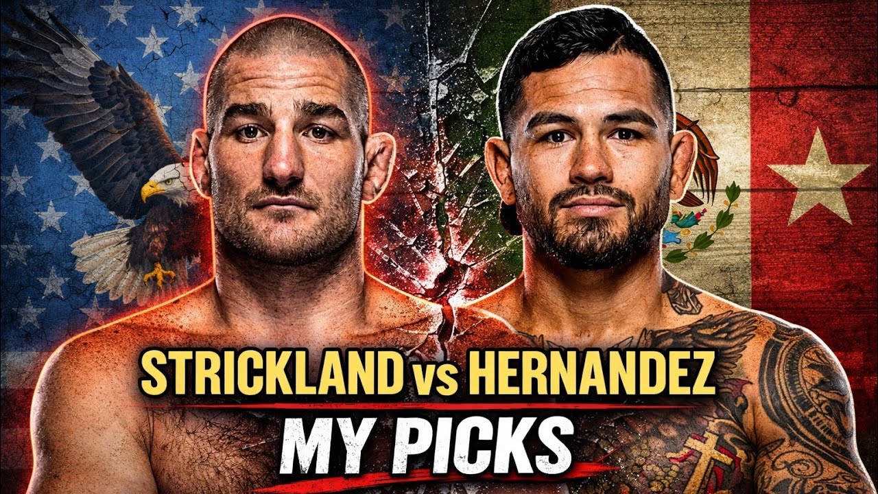 UFC Houston Predictions – Strickland vs Hernandez | 11–2 Last Week
