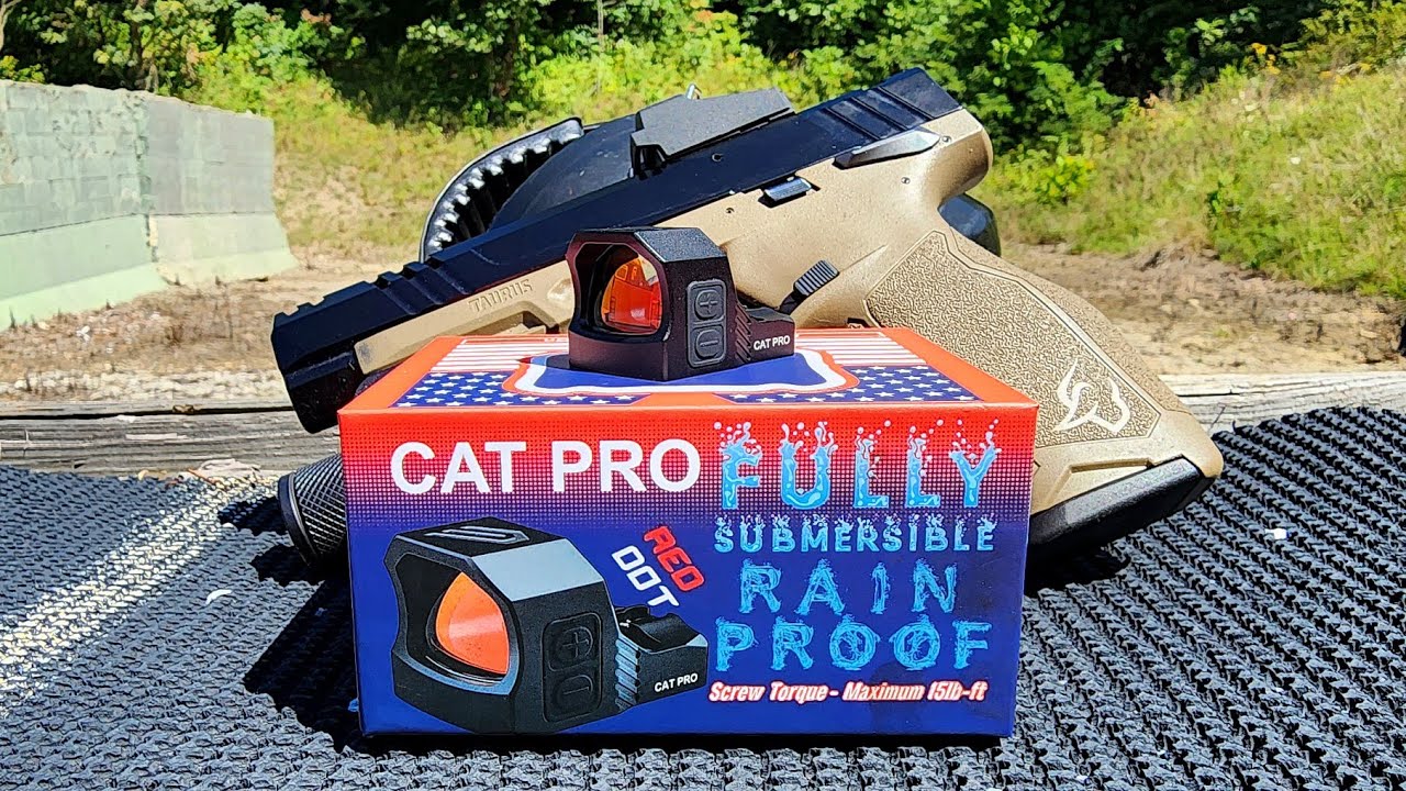 Cyelee Cat Pro Review & Shoot Pistol Red Dot RMSC