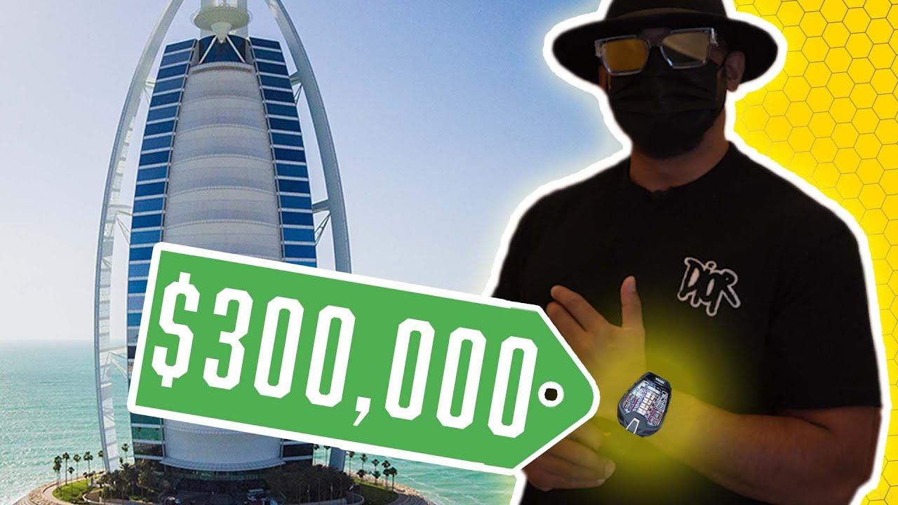 Mr Hublot Shows Off His RARE $300,000 Watch at World EXCLUSIVE 7 Star Hotel