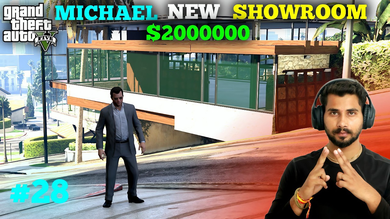MICHAEL NEW SHOWROOM $2000000 | GTA5 GAMEPLAY #28
