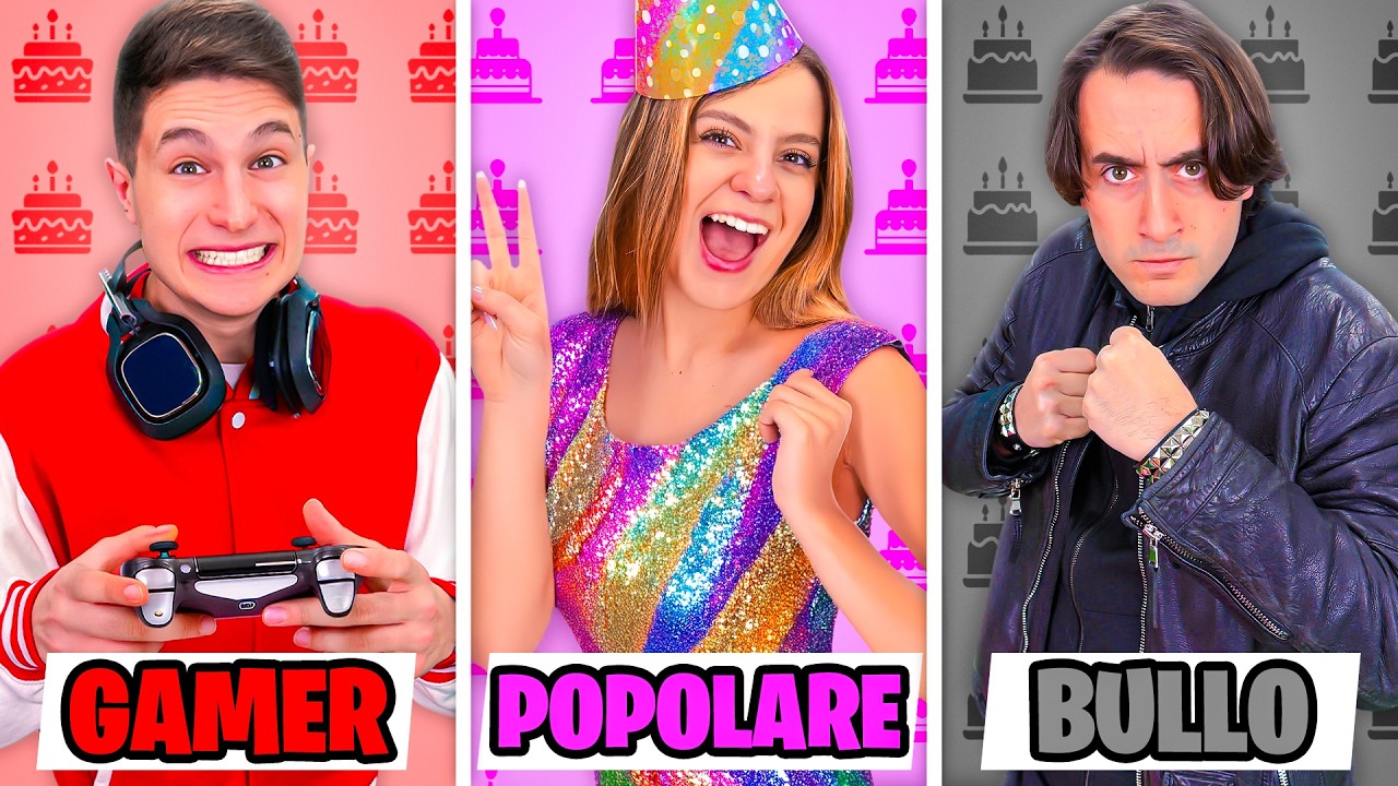 10 TIPI DI AMICI ALLA FESTA DI COMPLEANNO!🎂