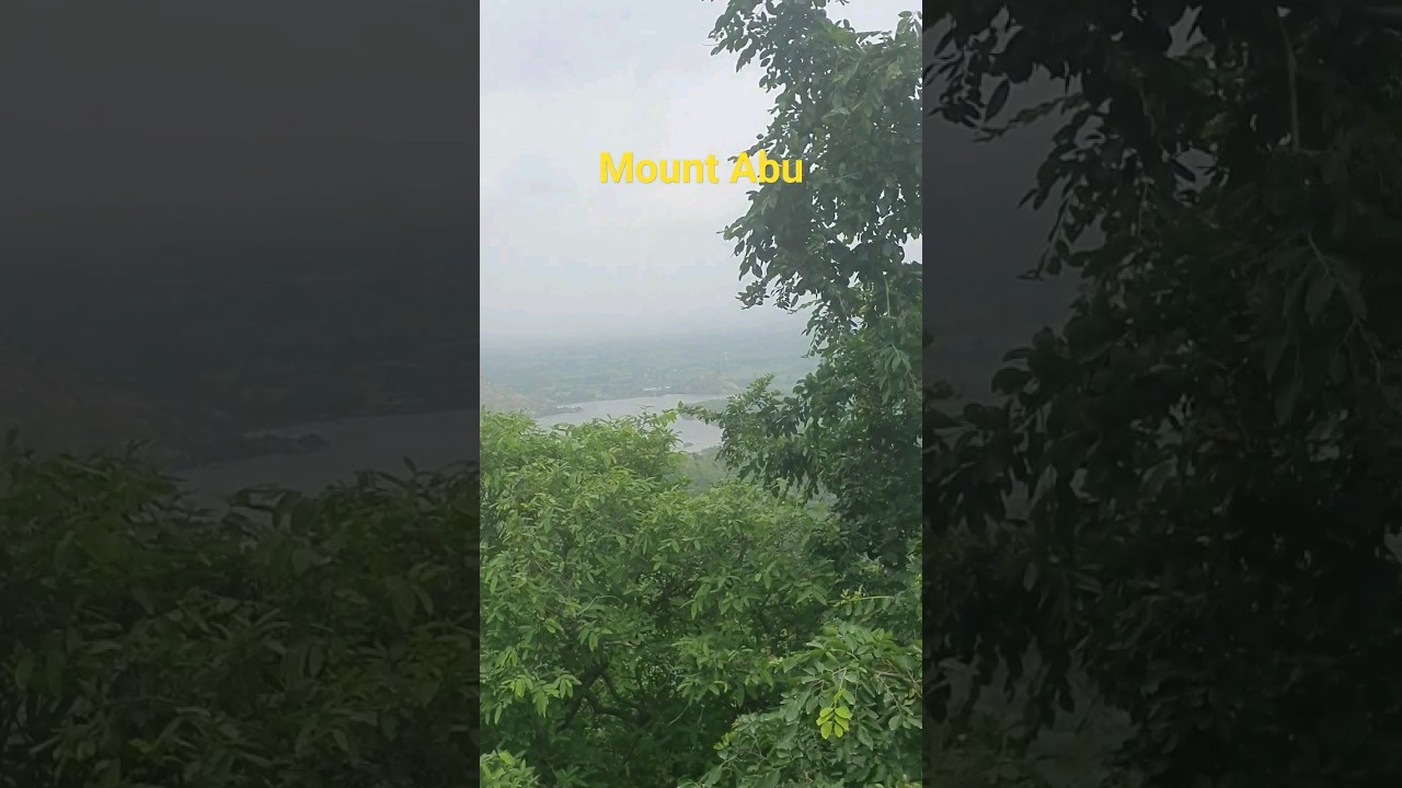 Beautiful View from Mount Abu, Rajasthan! 