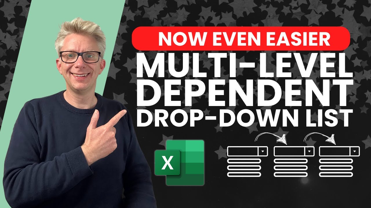 Even easier than easiest - Multi Level Dependent Drop Down Lists