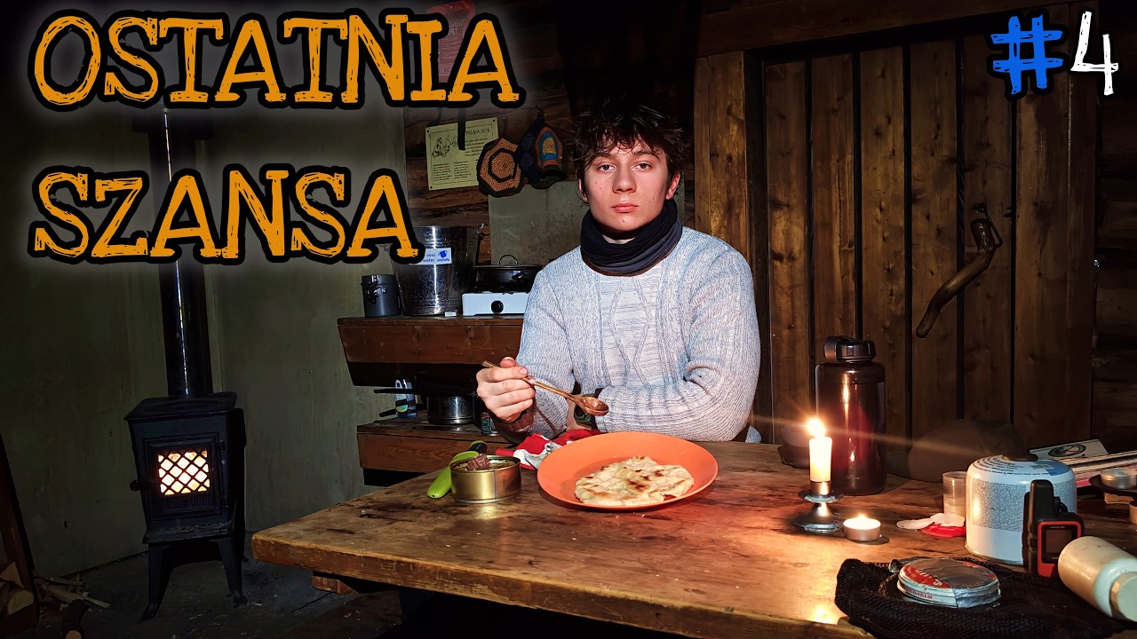 Przeprawa po ZAMARZNIĘTEJ rzece, chata na odludziu, angina - czas na antybiotyk