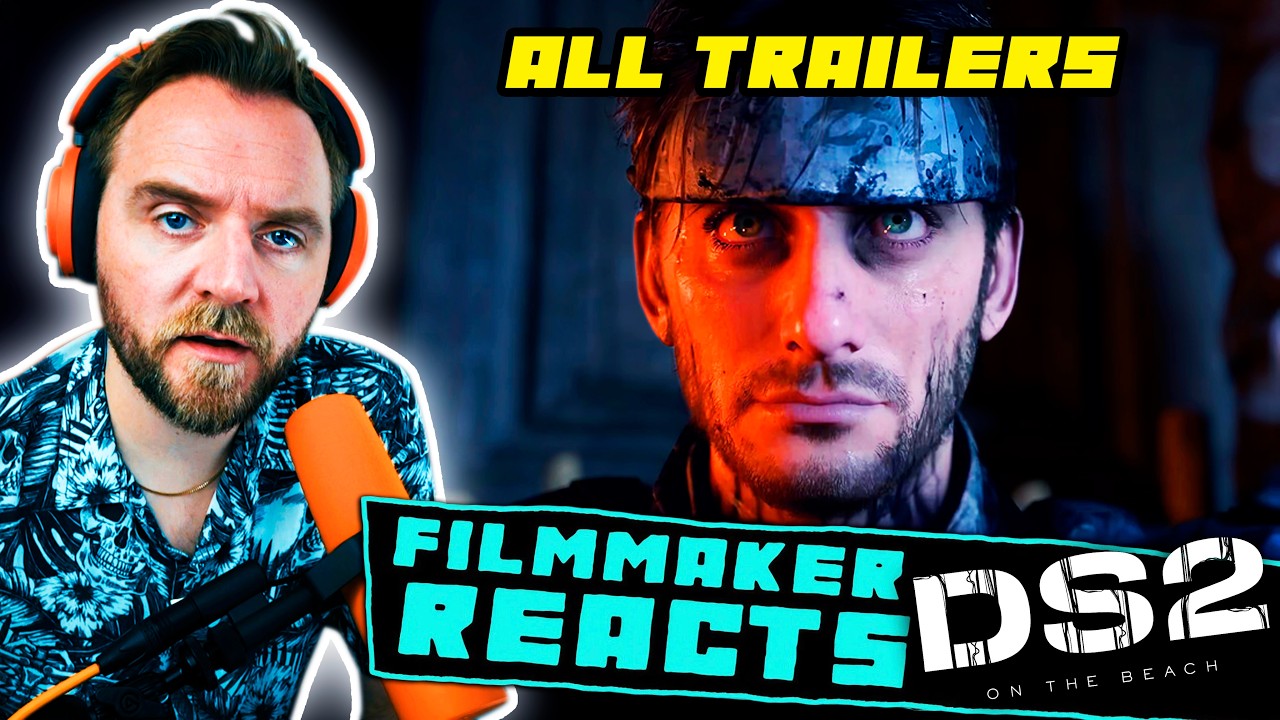FILMMAKER REACTS: Death Stranding 2 On The Beach | ALL TRAILERS!
