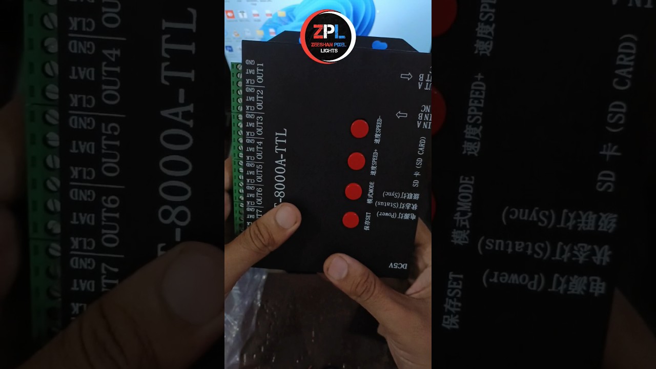 T8000 TTL Controller #t8000 #pixelledcontroller #pixelled #youtube #shorts #youtubeshorts #trending