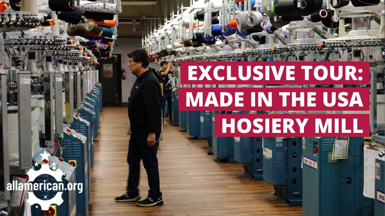 Behind The Scenes Tour of Made in the USA Sock Factory: Nester Hosiery & Farm to Feet in Mt Airy, NC