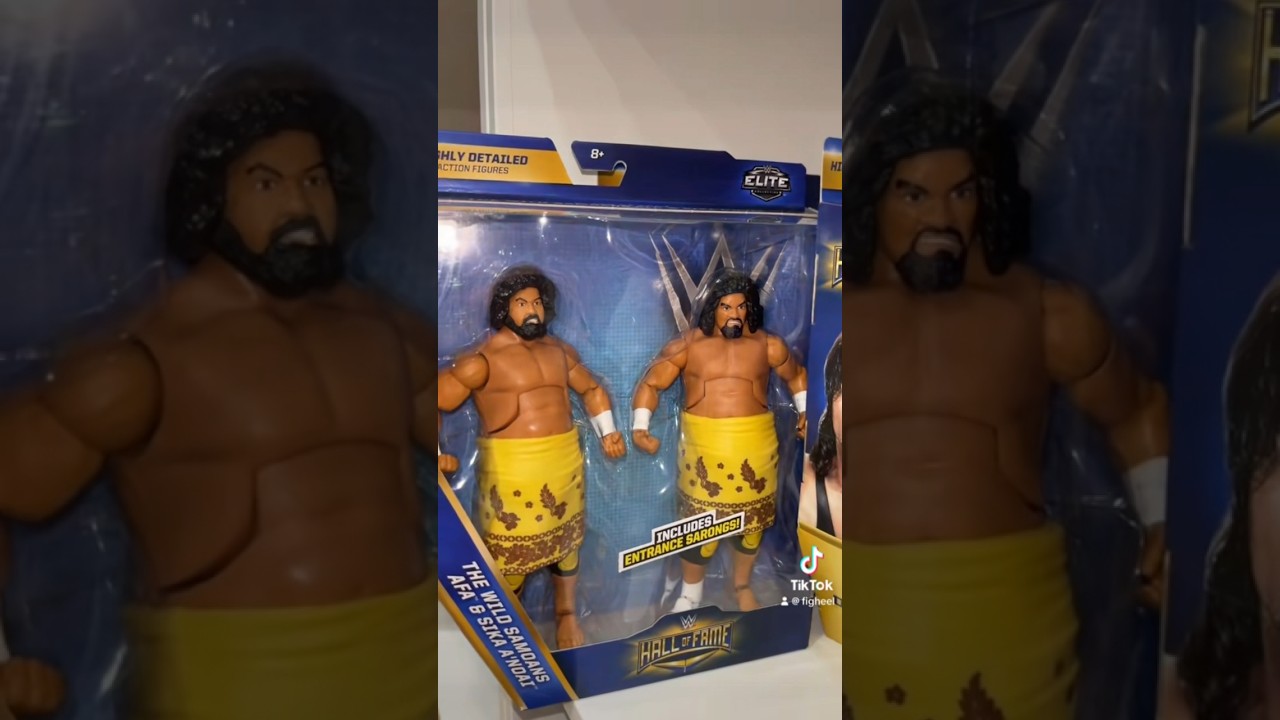Wild Samoans! #wwe #wrestlingfigures #wweelite #wrestlingtoys #aew #actionfigure #wwefigures