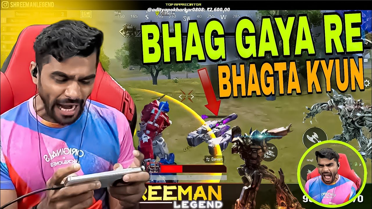 Bgmi Erangel Gameplay New Update Ft Shreeman Legend | Shreeman Legend New Update Funny Moments #bgmi