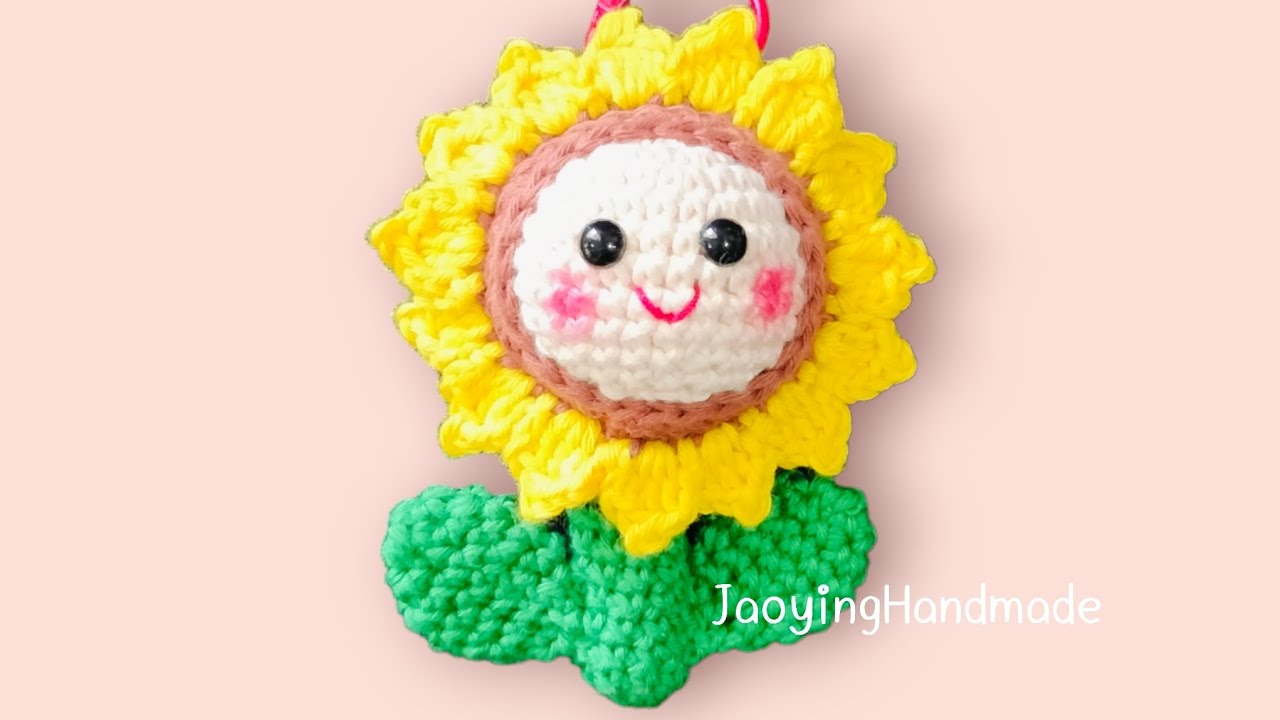 ถักกลีบทานตะวัน SunFlower
