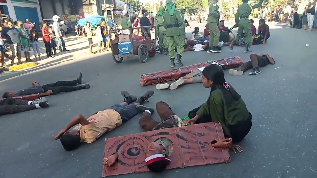 Drama kemerdekaan RI Oleh SMU N HAHARU SUMBA TIMUR. HUT RI 80