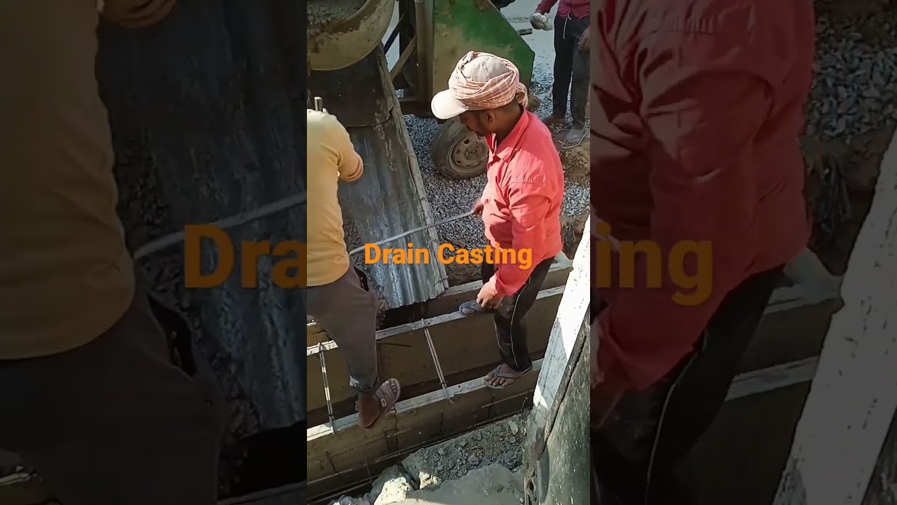 Drain Casting, drain, casting, how drain cast, cast, rcc drain, 