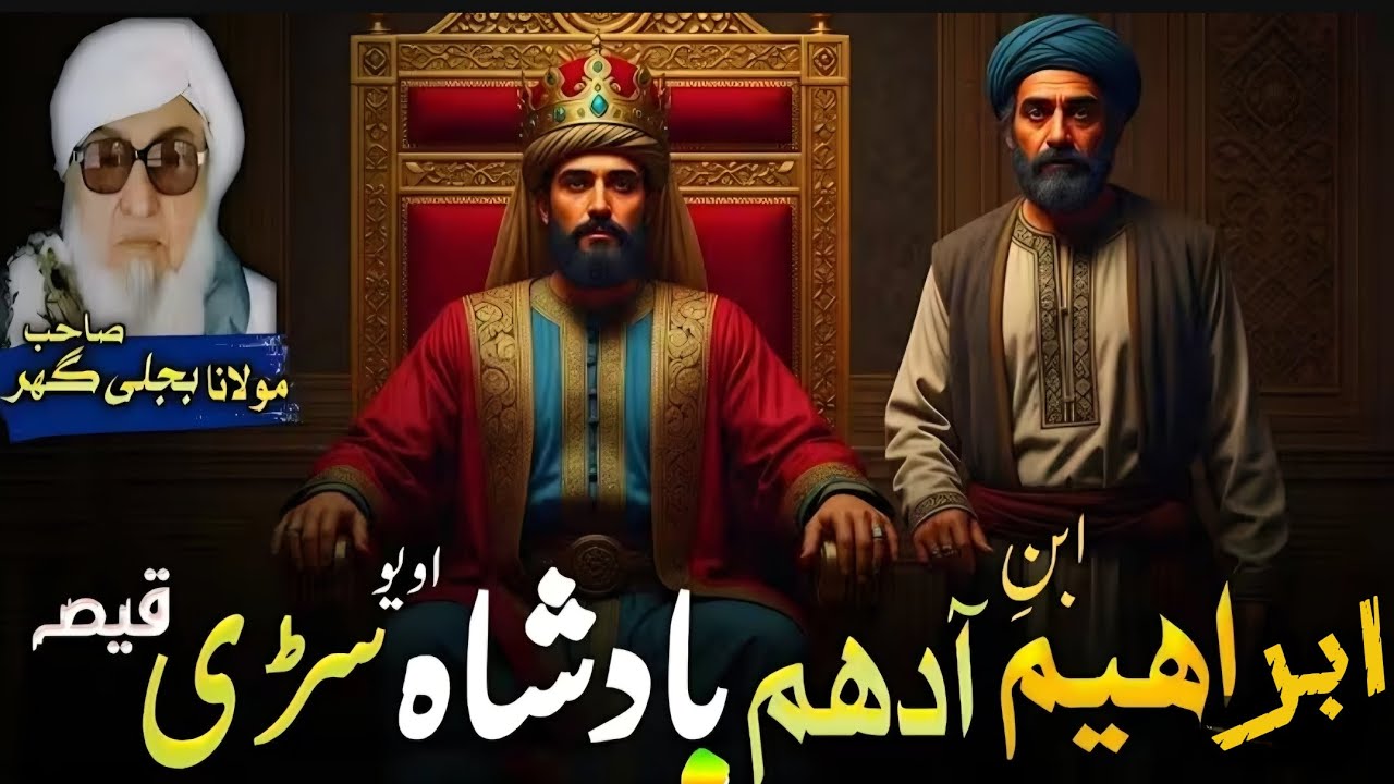 Qissa badshah ibne Adham | Mulana bejlegar sahib.