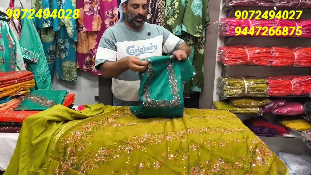 സൂപ്പർ soft orgenza പാർട്ടി വെയർ 13 പ്രിൻ്റിൽ....😍😍😍