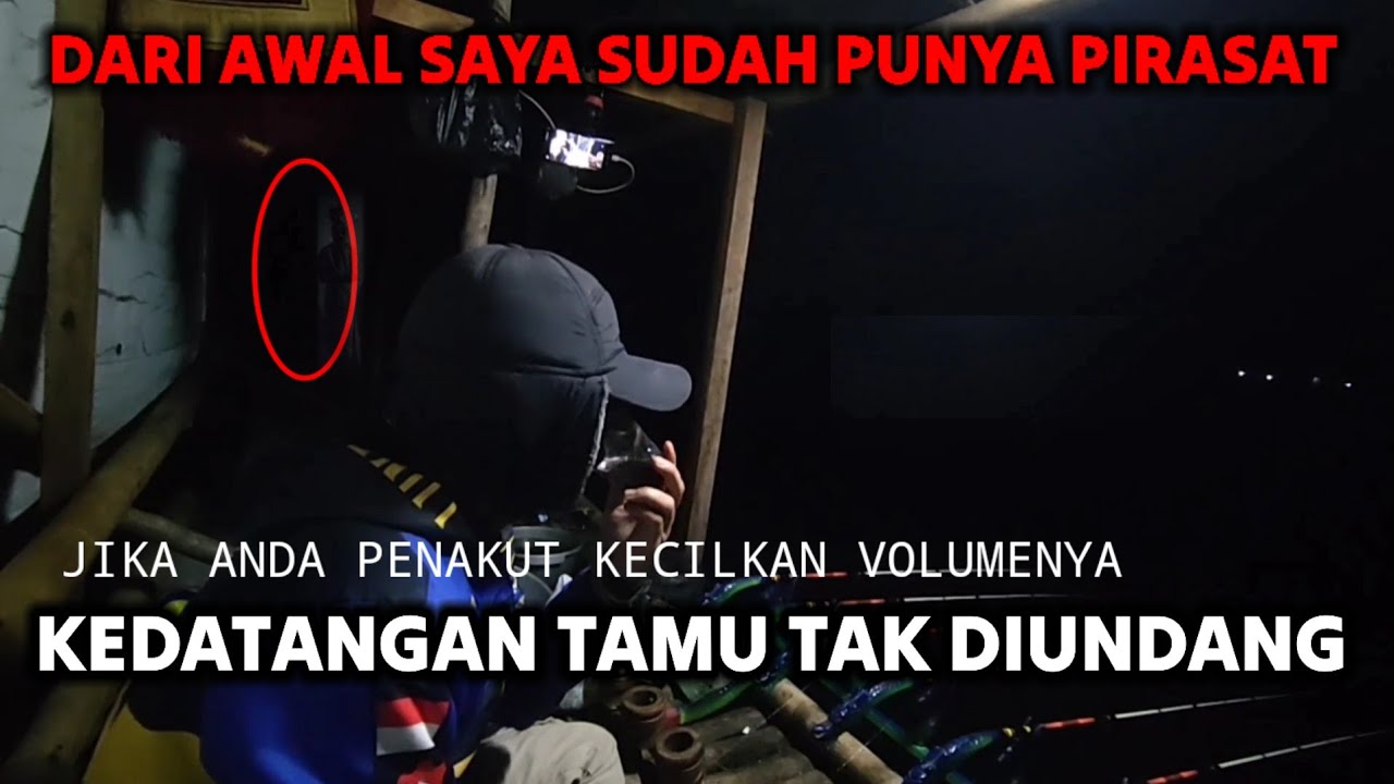 MERINDING😥 TEREKAM SUARA ANEH SAAT MANCING SENDIRI BERMALAM SAMBIL MASAK || MANCING MANIA