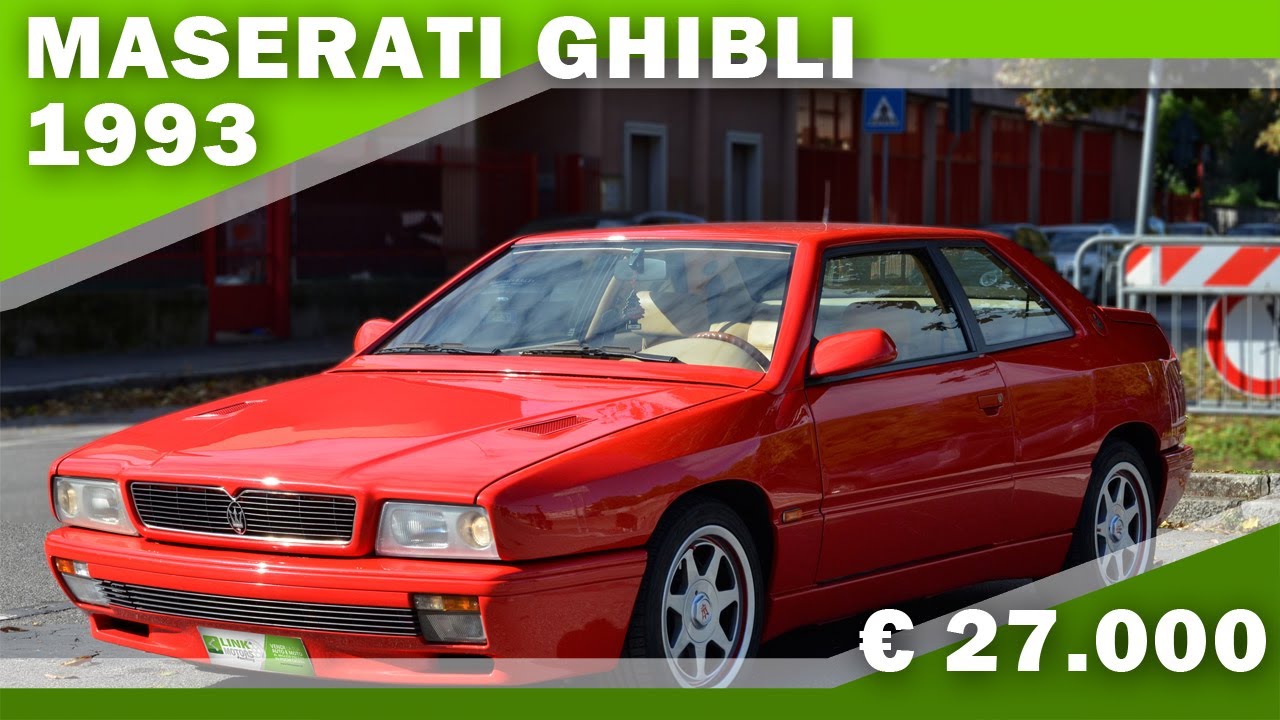 MASERATI GHIBLI 2.0 V6 BITURBO 1993