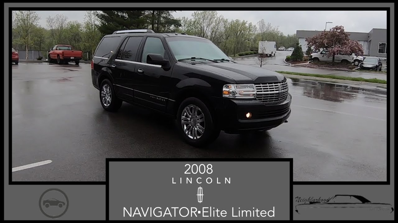 Lincoln Navigator Elite Limited Edition 2008 года | Видеообзор | Подробный обзор | Тест-драйв