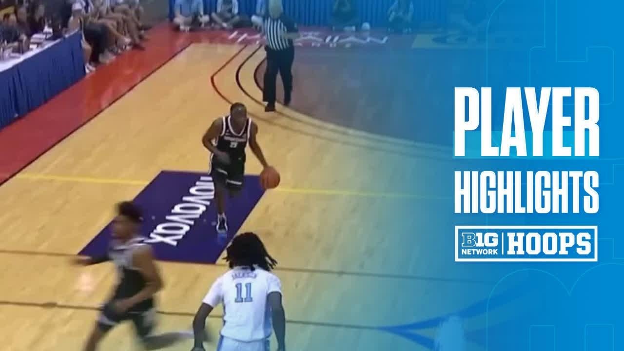 Tre Holloman Highlights vs. UNC | Michigan State Basketball | 11/27/2024