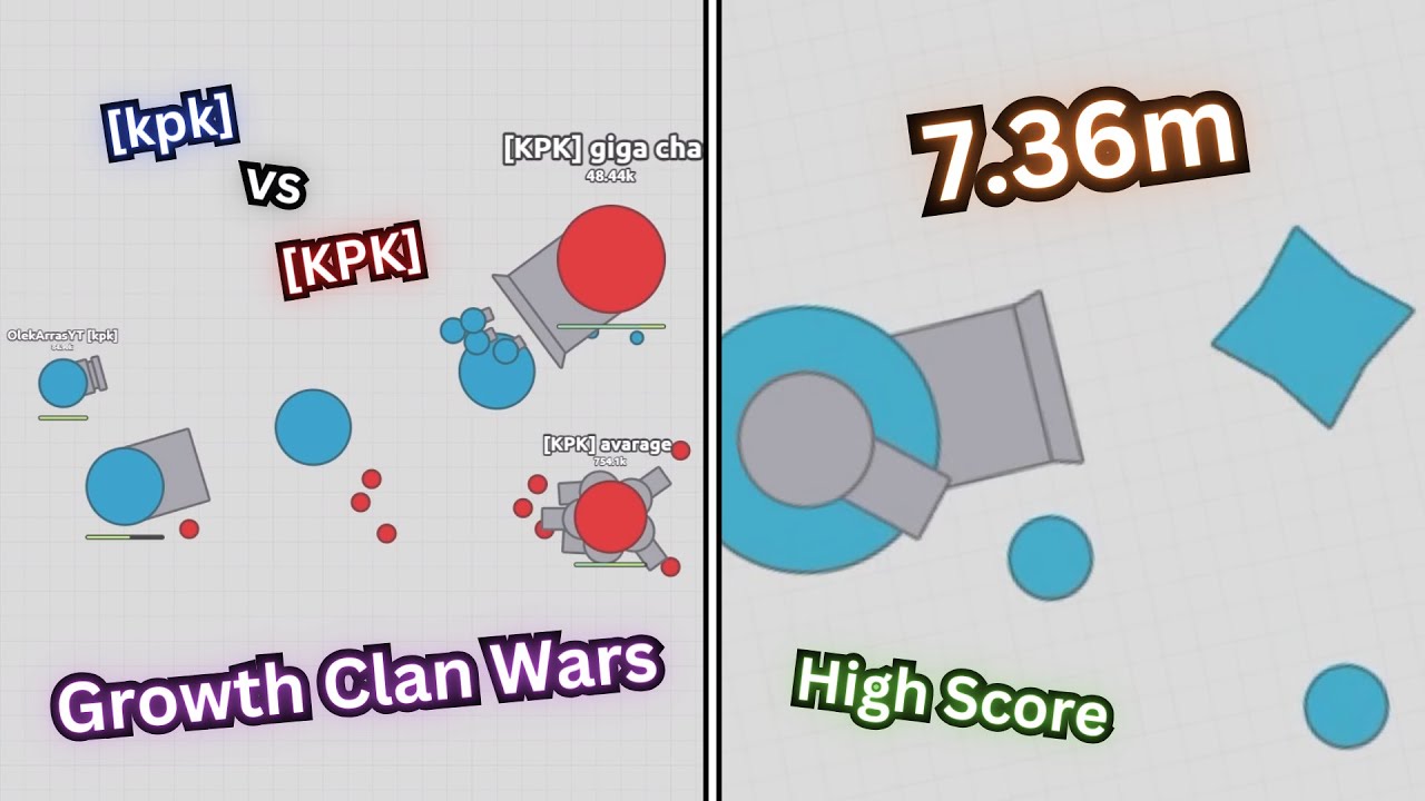 7.36M Auto-Builder - Growth Clan Wars + [kpk] vs. [KPK] Annihilator Takeover || KePiKgamer