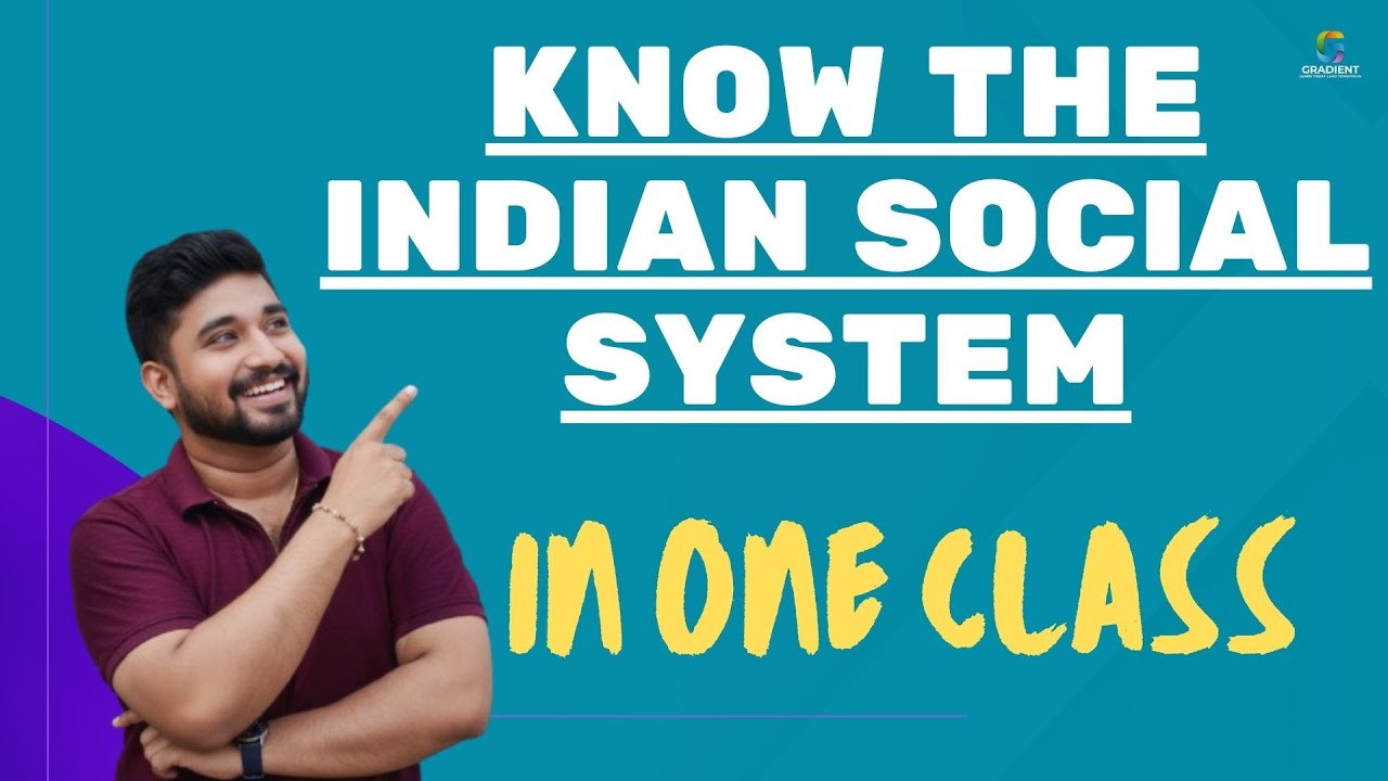 KNOW THE INDIAN SOCIAL SYSTEM FULL CHAPTER IN ONE CLASS  | chapter 9 sslc 2025