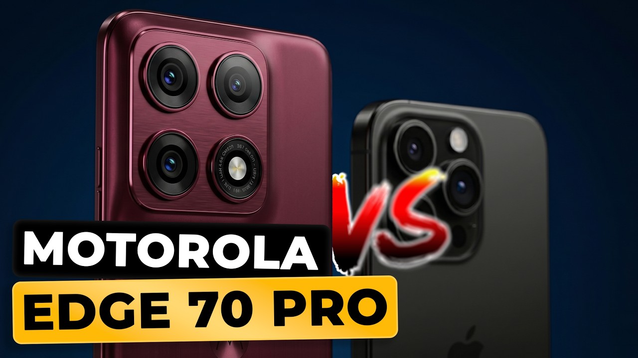 Por&oacute;wnałem ją z iPhonem i zaskoczyła&hellip; | Motorola Edge 70 Pro