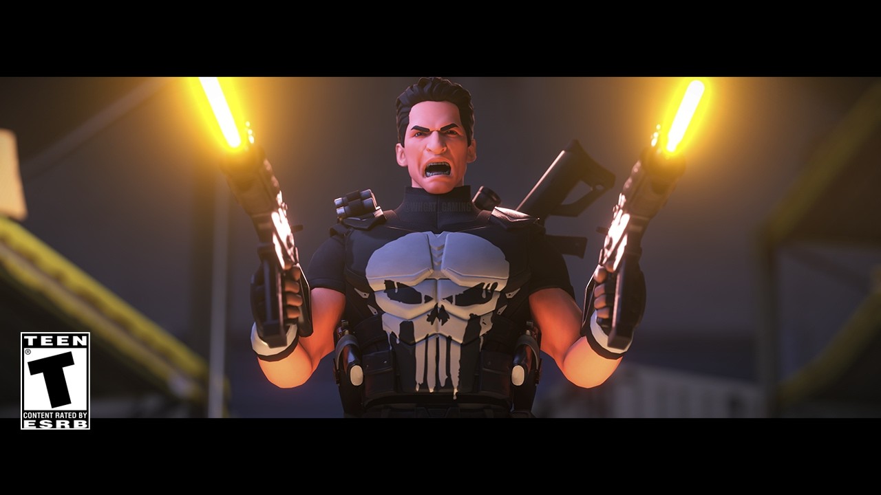 FORTNITE X SPIDER-MAN BRAND NEW DAY PUNISHER SKIN TEASER!!!