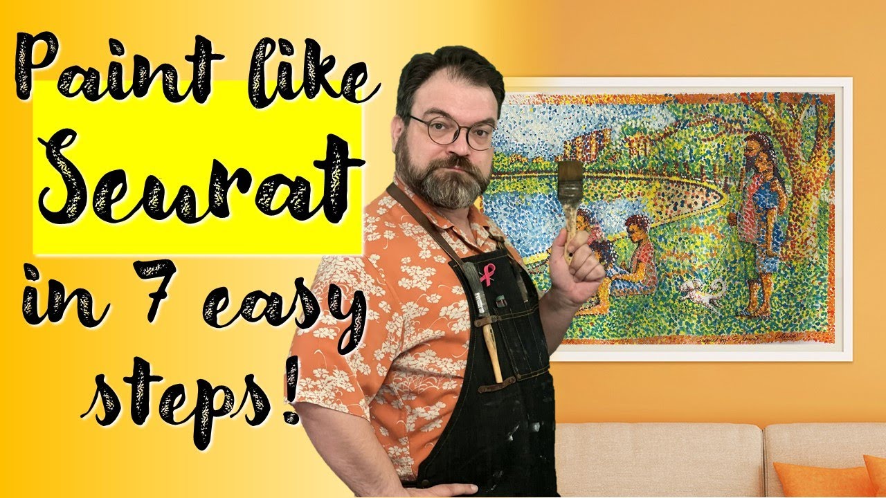 Paint like Seurat in 7 easy steps!