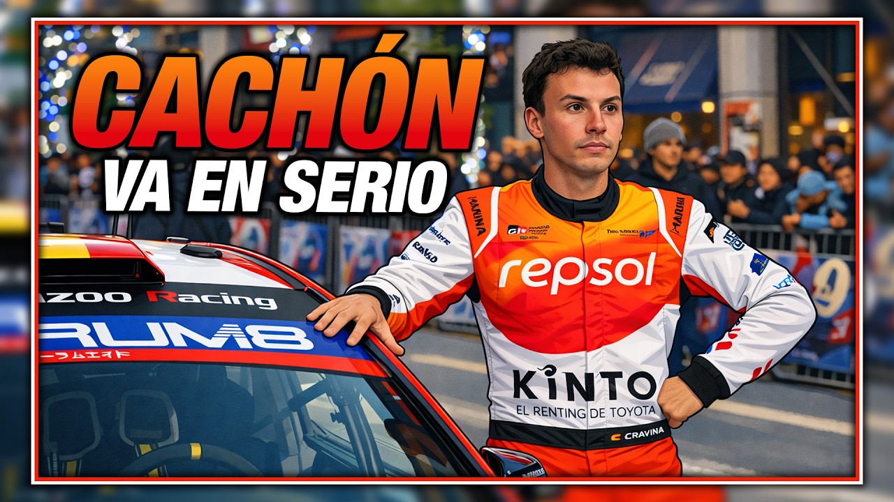 🏁 CACHÓN desafía el WRC2 tras un 2025 ILUSIONANTE